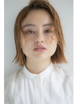 ミエル ヘア 新宿(miel hair)&nbsp;【miel hair新宿】切りっぱなしボブ【新宿】