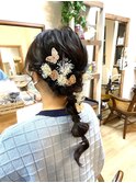 ブライダルロングあみおろし【ヘアセット/立川/国分寺/八王子】