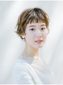 大人かわいいひし形小顔外ハネボブ30代40代50代