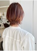 【Lacicaラシカ】くびれボブ×ピンクベージュ×ボブルフ