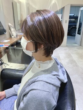 シェル 国分寺(shell) 髪質改善ストレート☆梅雨対策コンパクトショート