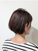 丸みショートボブ