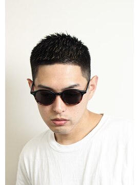 レンゲン(LENGEN) メンズかき上げニュアンスマッシュサイドパート韓国マッシュ