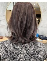 ガーデン オオタカノモリ(garden otakanomori)&nbsp;暗髪×ハイライトカラー×くびれヘア×デザインカラー