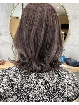 ガーデン オオタカノモリ(garden otakanomori) 暗髪×ハイライトカラー×くびれヘア×デザインカラー