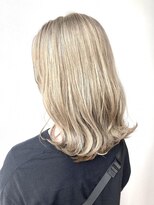 ヘッツ 仙台駅前店(HETTU)&nbsp;美髪/大人かわいい/こなれミディ/サンドベージュ