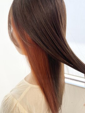 シエル 千葉店(CIEL) 《インナーカラー》オレンジ＊゜