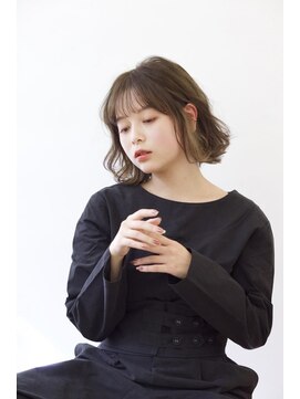 エアー 横浜(AIR) 【湯田】透明感ベージュボブ