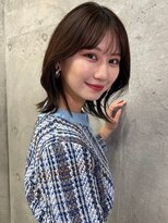 オーブ ヘアー ルーア 門前仲町店(AUBE HAIR lua) 20代・30代_360°可愛いくびれミディ