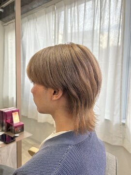 エルバイラビス 大宮(elu by lovis) 《SYUYA》マッシュウルフ/ホワイトミルクティー/韓国/イメチェン