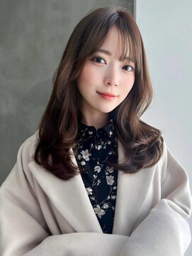 アグ ヘアー キュー 神奈川新町店(Agu hair cue) 《Agu hair》美人S字カールロング×numberA.ケアオイルスリーク