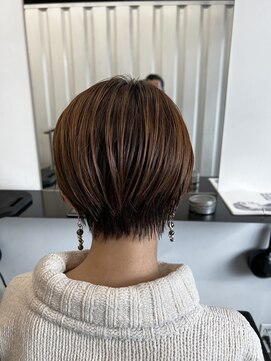 ココ 本八幡(KOKO) ★デザインカラー/レイヤーカット/ウェットヘアオリーブベージュ