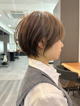 ビューエヒメ(VIEW EHIME) 大人ラフウェーブ20代30代40代ボブブラウンスウィングショート