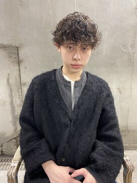 ロイジー(roijir) スパイラルパーマ×メンズマッシュ