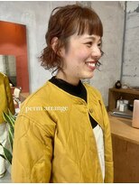 ユニ(uni)&nbsp;ボブ/ボブパーマ/パーマアレンジ/20代/30代/40代