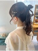 お呼ばれヘアセット