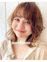 プレイスインザサン(PLACE IN THE SUN) 【花本】顔周りレイヤー アンニュイセミディ|30代40代50代