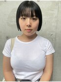 2024.10 ぱつっとしたラインのあるボブ☆ 堀家碧