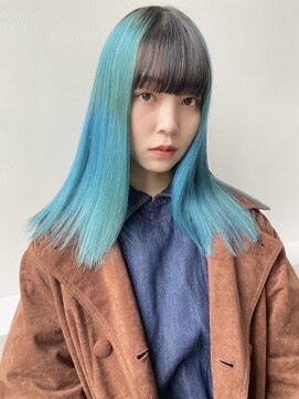 ゲーム 原宿店(GAME) ターコイズ/ダブルカラー/ケアブリーチ/髪質改善/原宿
