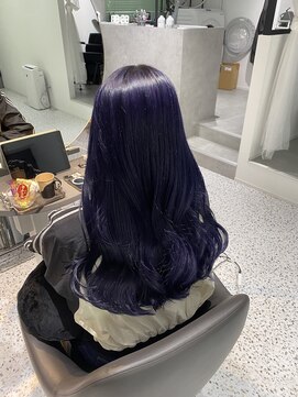 ルモ(Lumo) 【MIHO】ブルーラベンダー×ロング