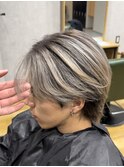 メンズバレイヤージュ/ホワイトシルバー