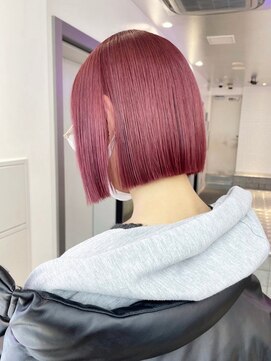 マジコ 下北沢本店(Magico) ボブ/ミルクティーベージュカラー/ブリーチ/ダブルカラー/下北沢