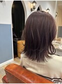 チェリーピンクとくびれボブ