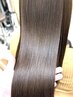 カット＋縮毛矯正＋オージュアトリートメント￥17600【大日/髪質改善】
