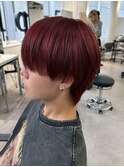 メンズレッドカラー   ブリーチカラー  Syuri