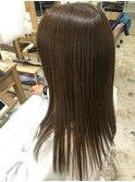ホリスティックカラー髪の中から美しく