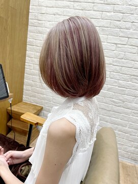 ループ(LOOP) デザインカラー/ミルクティー/ピンクラベンダー