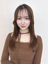 アリープアウル(ALEAP owl)&nbsp;ブリーチなし透明感カラー/レイヤーカット/韓国/艶髪