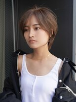 ギークス(GEEKS) 【GEEKS渋谷】ショートレイヤー/秋冬カラー/メンズライク/ウルフ