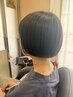 【ななみ指名限定】切りっぱなしボブカット+カラー+艶トリートメント¥6600