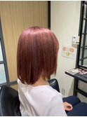 ボブ×ピンクベージュ11.9デザインカラー