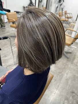 プライズ アイリス 池袋東口店(prize Iris) 白髪ぼかしハイライトハイトーンブリーチ池袋