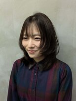 エント(ent)&nbsp;ミディアムハッシュカット