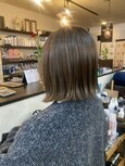 切りっぱなし外ハネBOB