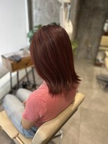 エッセ 大阪梅田茶屋町店(esse)&nbsp;【梅田】ピンクレッドカラー♪