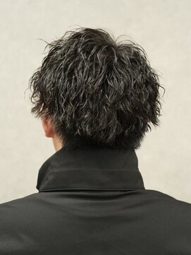 スター(STAR) 無造作ツイストスパイラル×メンズショート×顔そり