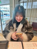 ソワンドゥ ブレス カルム 西中島店(soin de brace calme)&nbsp;ペールブルー×グラデーション