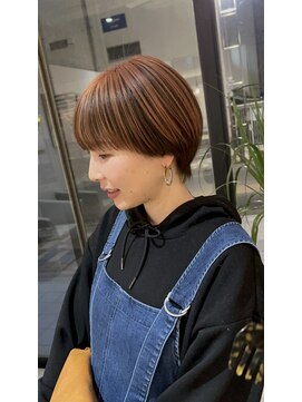 ホヌン 茅ヶ崎(Honnun) 大人可愛い丸みショート/茅ヶ崎