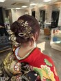 ブレス 小阪店(brace) ヘアセットは得意ではないです(;^_^A