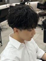 エルマーク 松山(L-MARK)&nbsp;マッシュ/黒髪/ナチュラルマッシュ/メンズ/ツーブロック