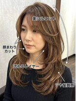 クレス(Cress) 顔周り診断/髪質改善/30代/40代/50代/レイヤーカット/縮毛矯正