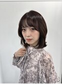 レイヤーカット/イメチェン/ホワイトブロンド/シャドウレイヤー