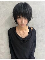 アイヴァン(AIVAN)&nbsp;ハッシュカット・ショートウルフ・レイヤーショート　ll