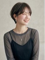 ヘアーメイクパウダー 天王寺寺田町店(Hair make powder) 大人可愛い30代40代50代小顔マッシュショート丸みショート