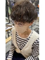 ウィーク 梅田(UiiC)&nbsp;◇刈り上げマッシュパーマ 刈り上げ女子 uiic umeda 白井舞美 ◇