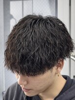 オーバル ジングウマエ(OVARL jingumae)&nbsp;縦落ちツイストスパイラルラウンドマッシュ